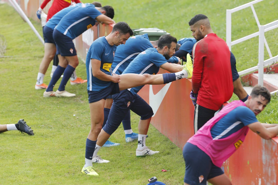 Fotos: Entrenamiento del Sporting (13-10-2019)