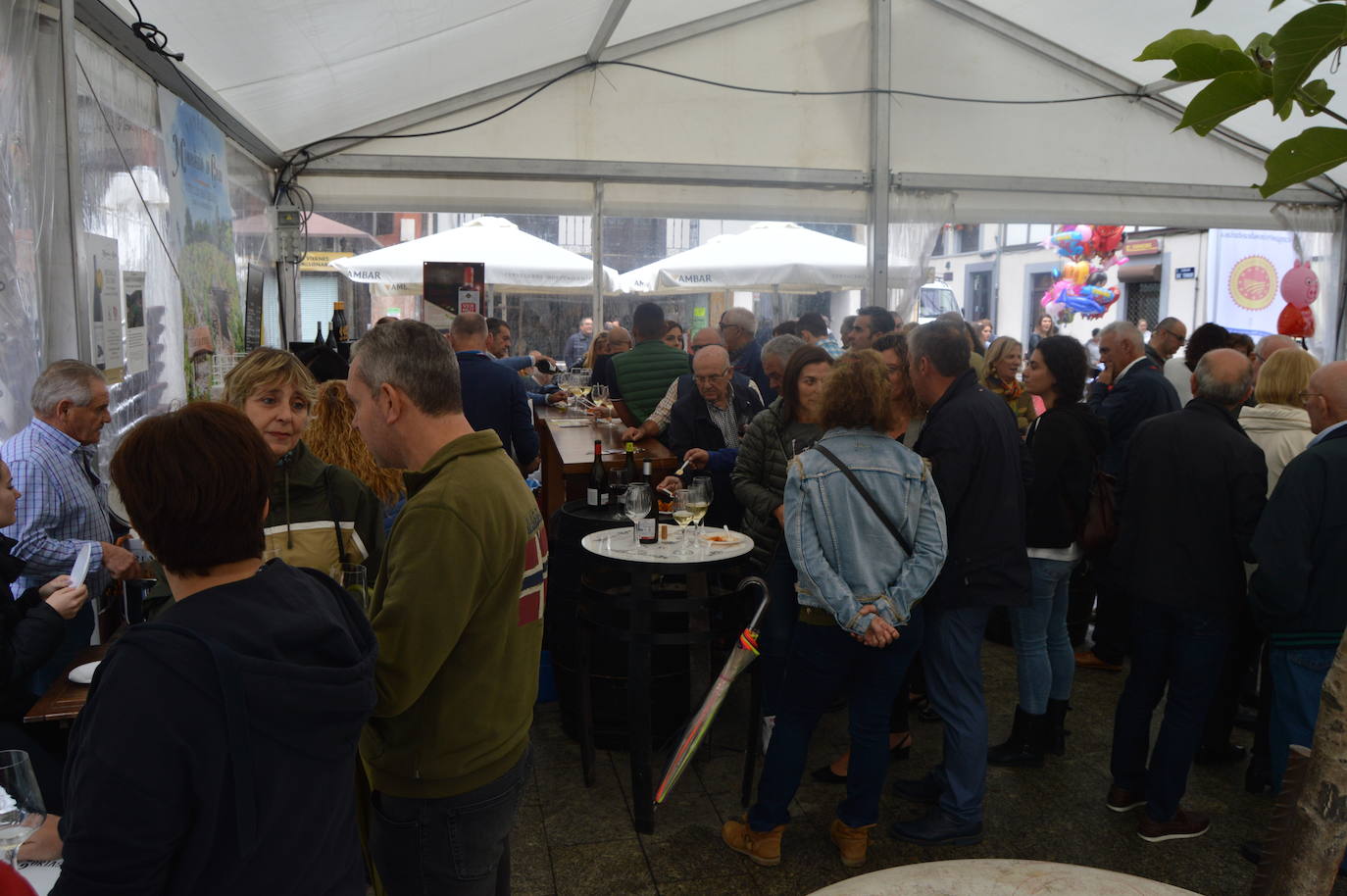Cangas del Narcea despide la decimoctava edición de la Fiesta de la Vendimia. La organización califica el festejo de «éxito rotundo». Esta mañana se entregaron las distinciones de la DOP Vino de Cangas. El 'Artesano Mayor' reconoció, a título póstumo, al viticultor cangués, César Gutiérrez. El crítico gastronómico Eufrasio Sánchez fue distinguido con la 'Uva Verde' y el empresario Benjamín Alba , con la 'Uva Madura'.