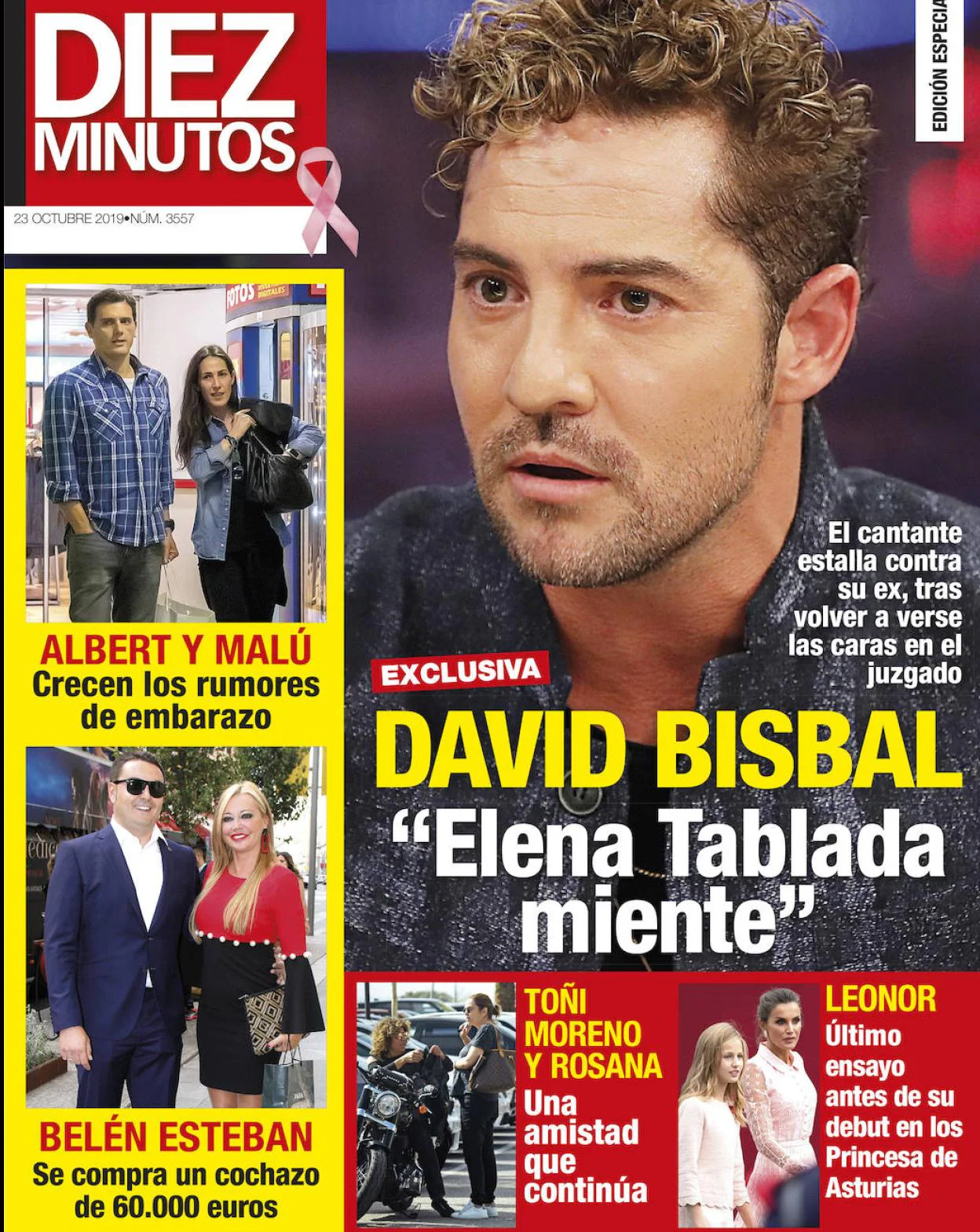 David Bisbal estalla contra Elena Tablada