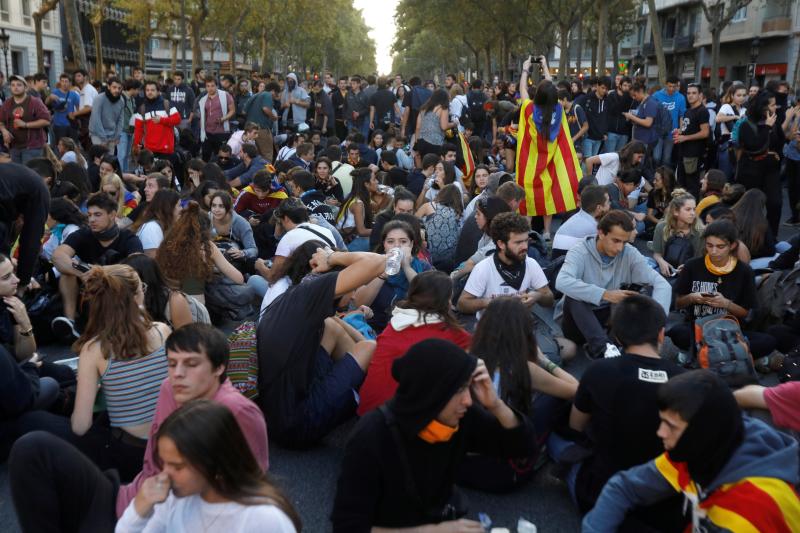 Fotos: Tercera jornada de protestas en Cataluña tras la sentencia del &#039;procés&#039;