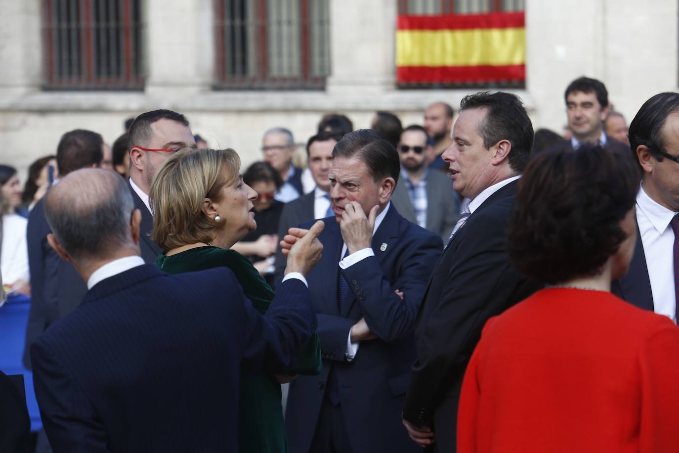 Doña Leonor llega a Oviedo en sus primeros Premios Princesa de Asturias. 