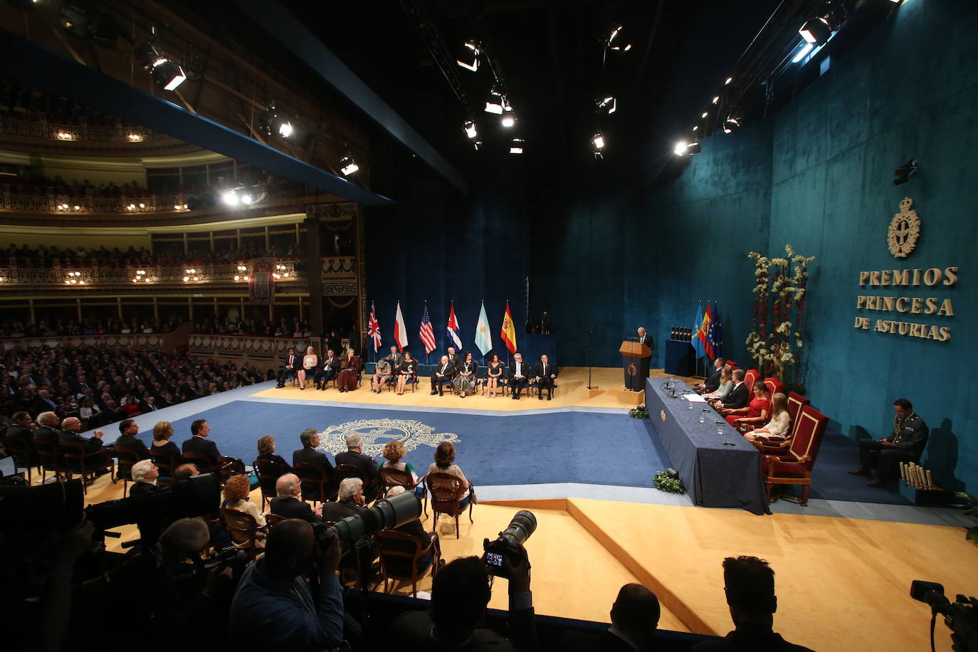 Las imágenes de la ceremonia de entrega de los Premios Princesa de Asturias