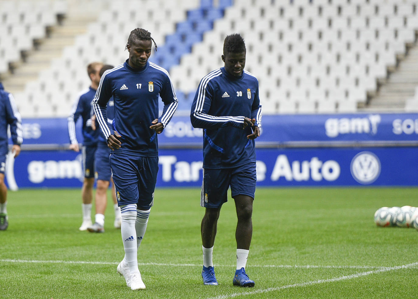 Fotos: Entrenamiento del Real Oviedo (18-10-2019)