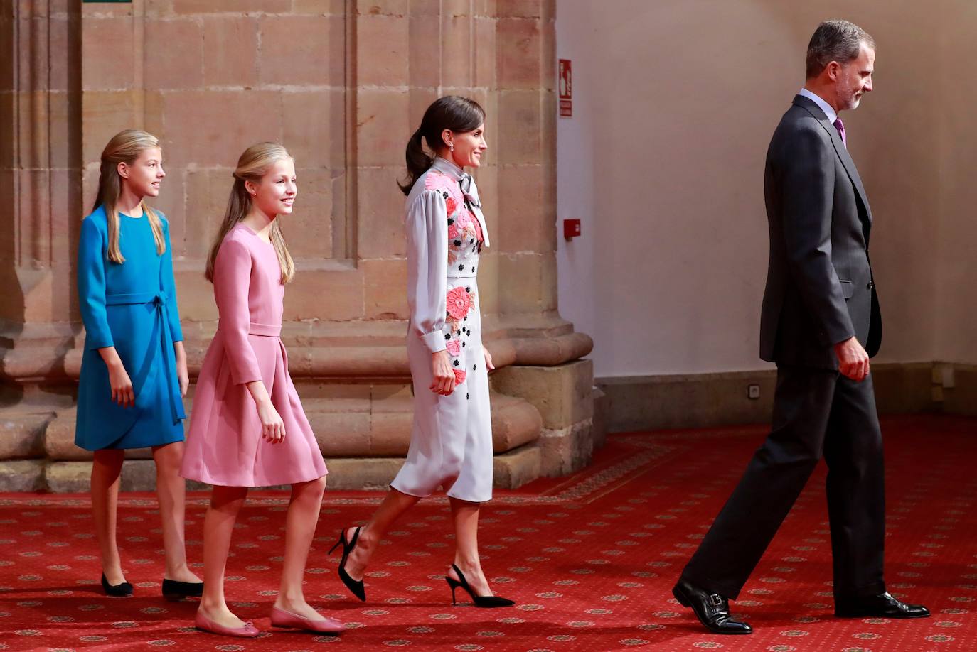 Fotos: La recepción de la Familia Real en los Premios Princesa de Asturias