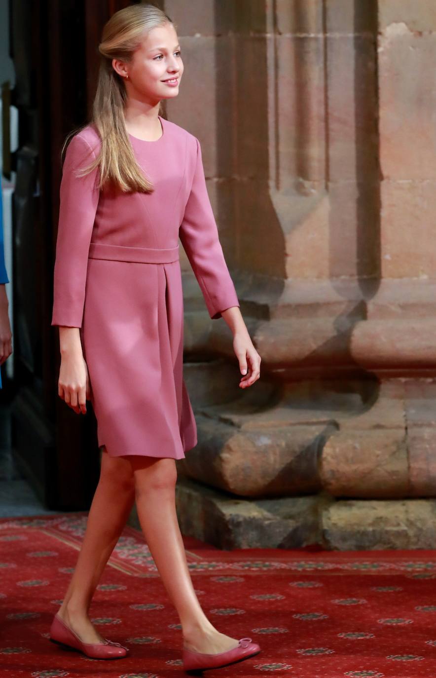 El look de la Princesa Leonor en el Reconquista.