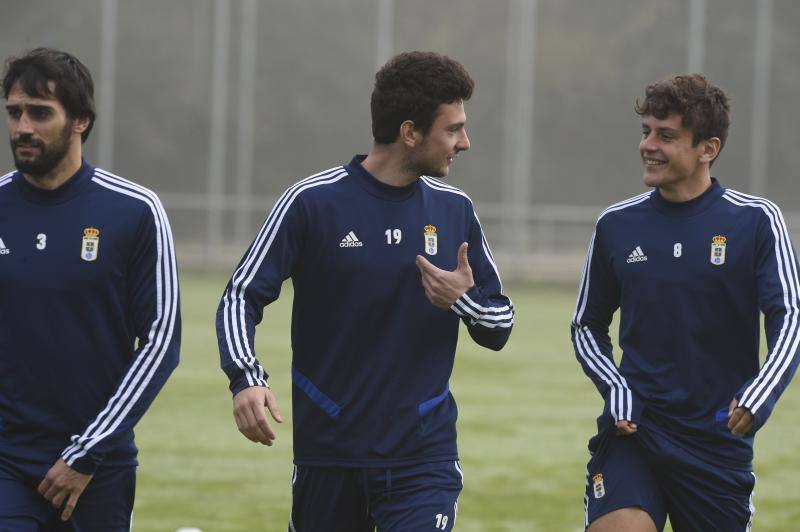 Fotos: Entrenamiento del Real Oviedo (22-10-2019)