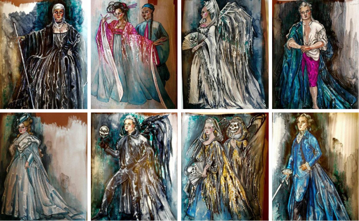 Trajes de lujo para la Ópera de Oviedo