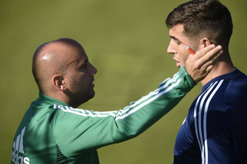 Fotos: Entrenamiento del Real Oviedo (29-10)