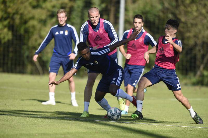 Fotos: Entrenamiento del Real Oviedo (29-10)