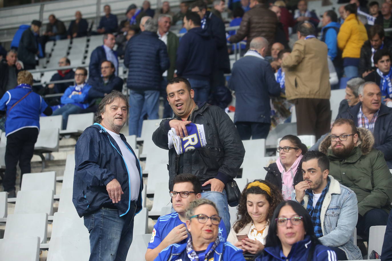 Búscate en nuestra galería si estuviste en el empate del Oviedo contra el Almería. 