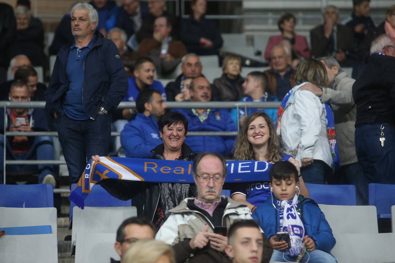 Búscate en nuestra galería si estuviste en el empate del Oviedo contra el Almería. 