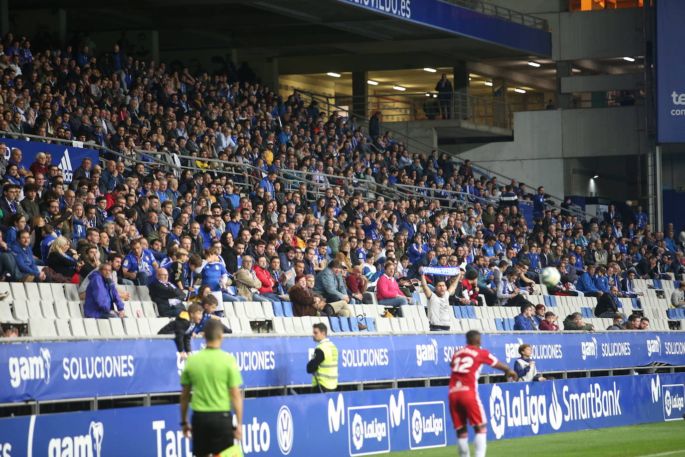 Búscate en nuestra galería si estuviste en el empate del Oviedo contra el Almería. 