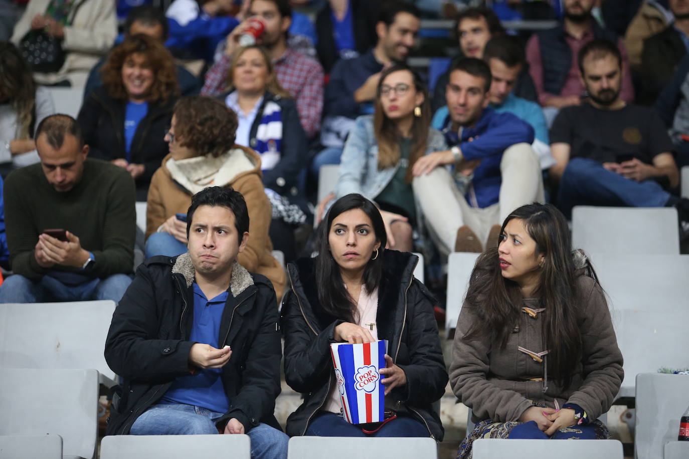 Búscate en nuestra galería si estuviste en el empate del Oviedo contra el Almería. 