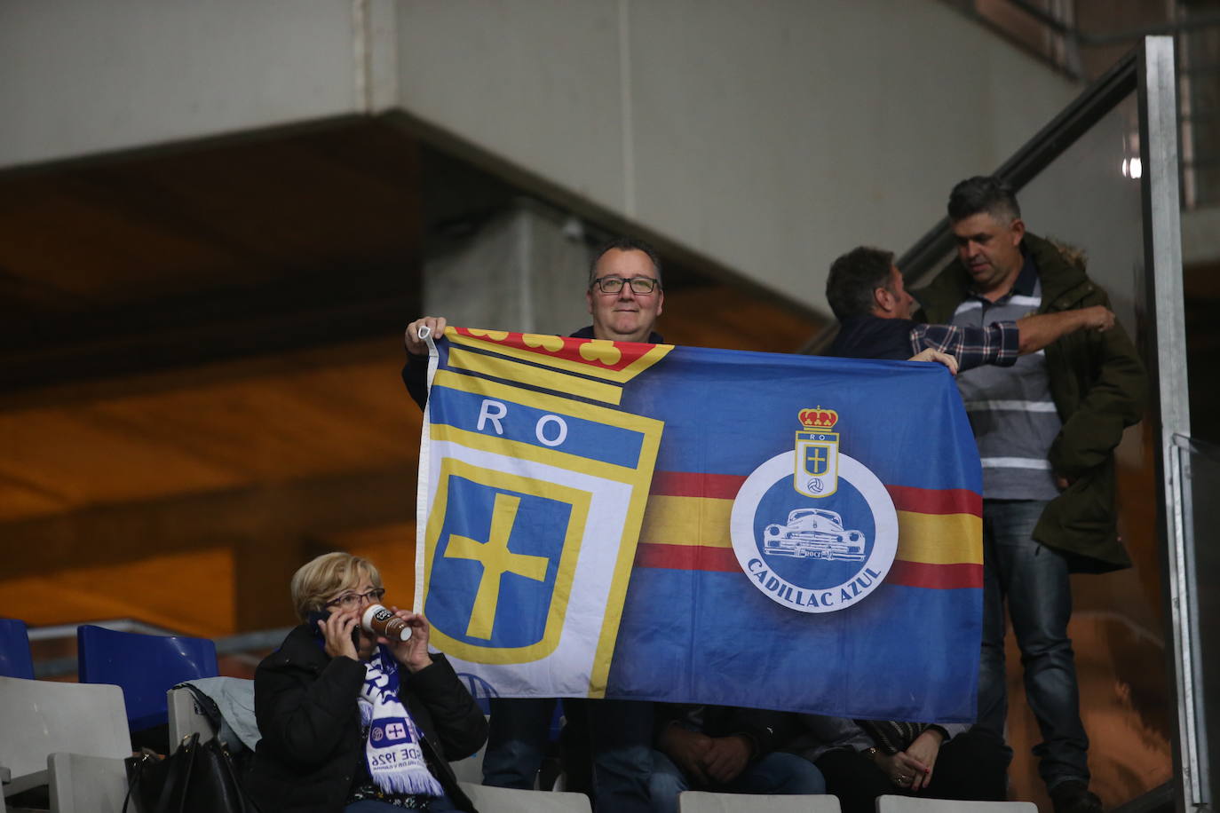 Búscate en nuestra galería si estuviste en el empate del Oviedo contra el Almería. 