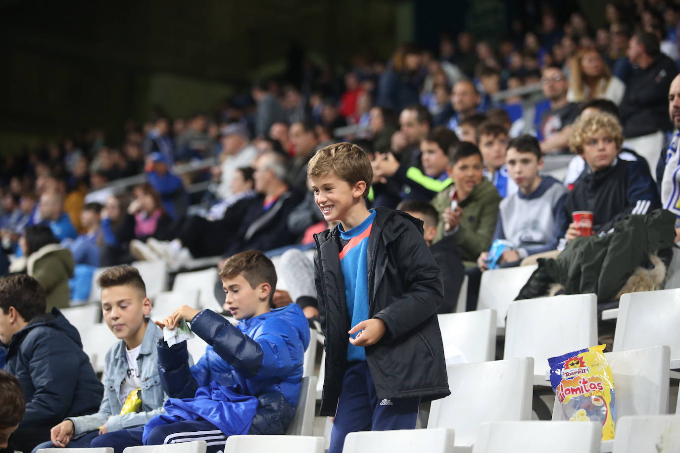 Búscate en nuestra galería si estuviste en el empate del Oviedo contra el Almería. 