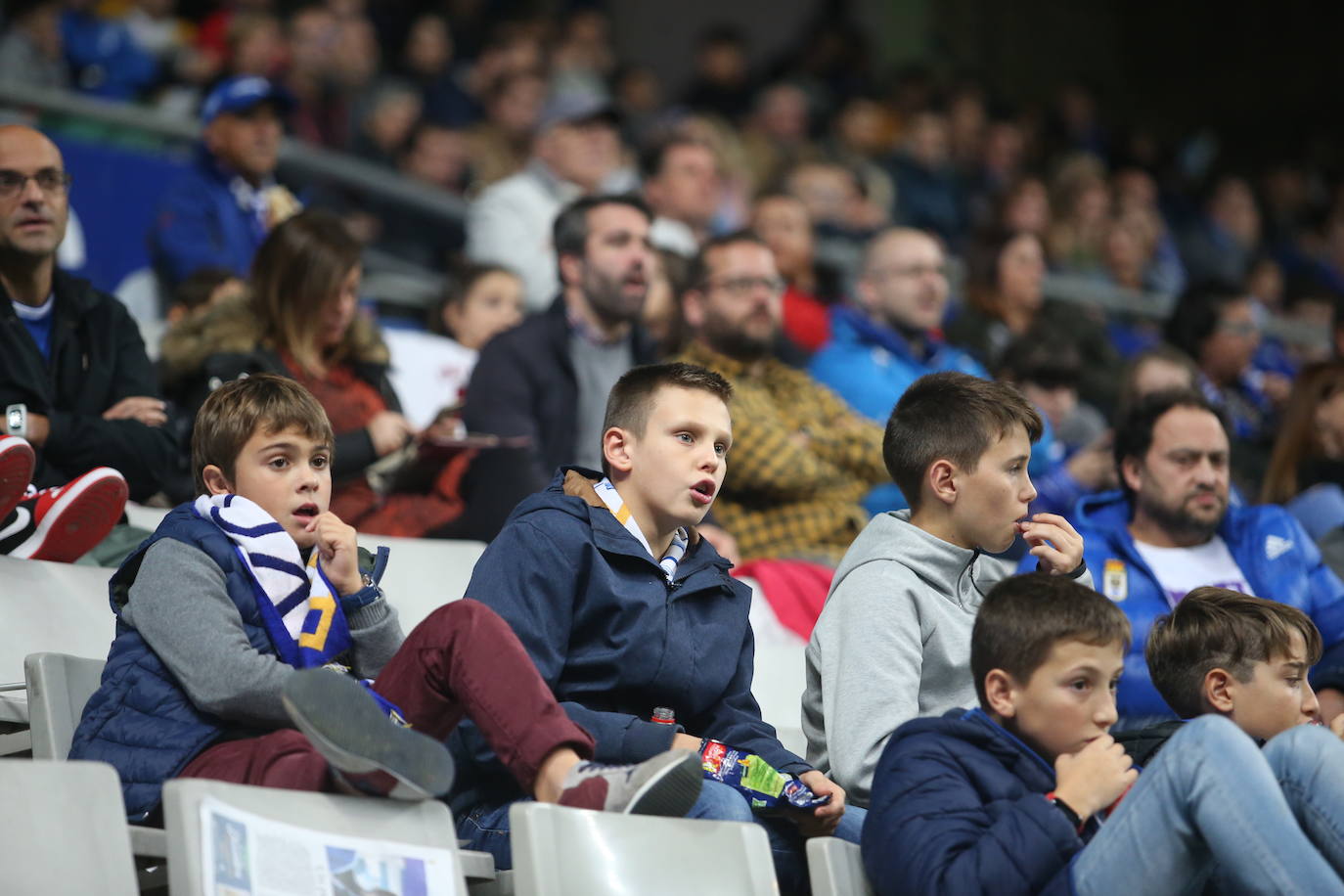 Búscate en nuestra galería si estuviste en el empate del Oviedo contra el Almería. 