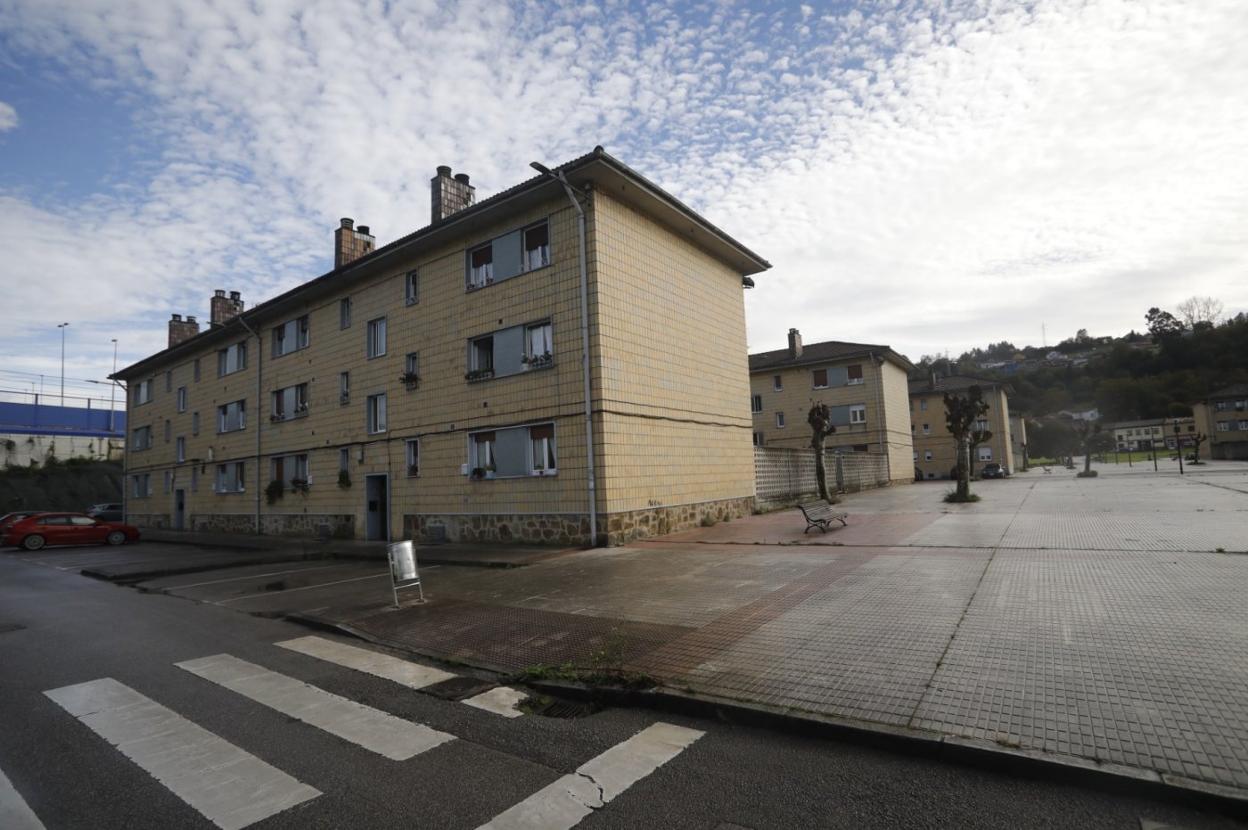 El barrio de San José, en Lada, que será reformado en breve. 