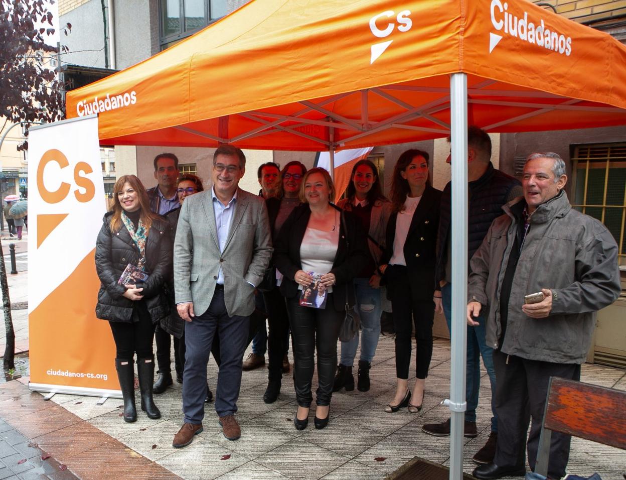 Ignacio Prendes, ayer, en Lugones. 