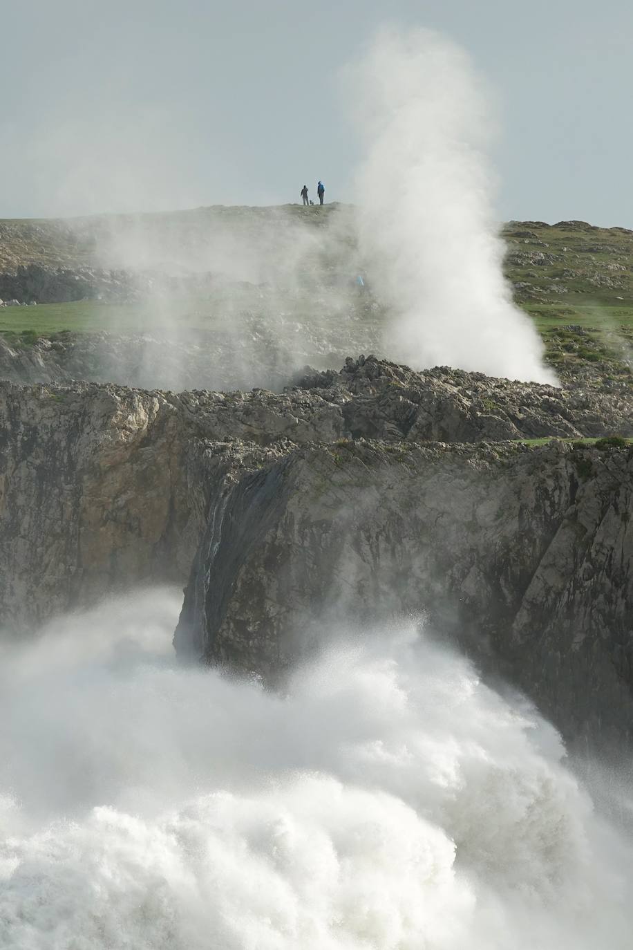 Fotos: Las impresionantes imágenes que deja &#039;Amelie&#039; en la costa de Asturias