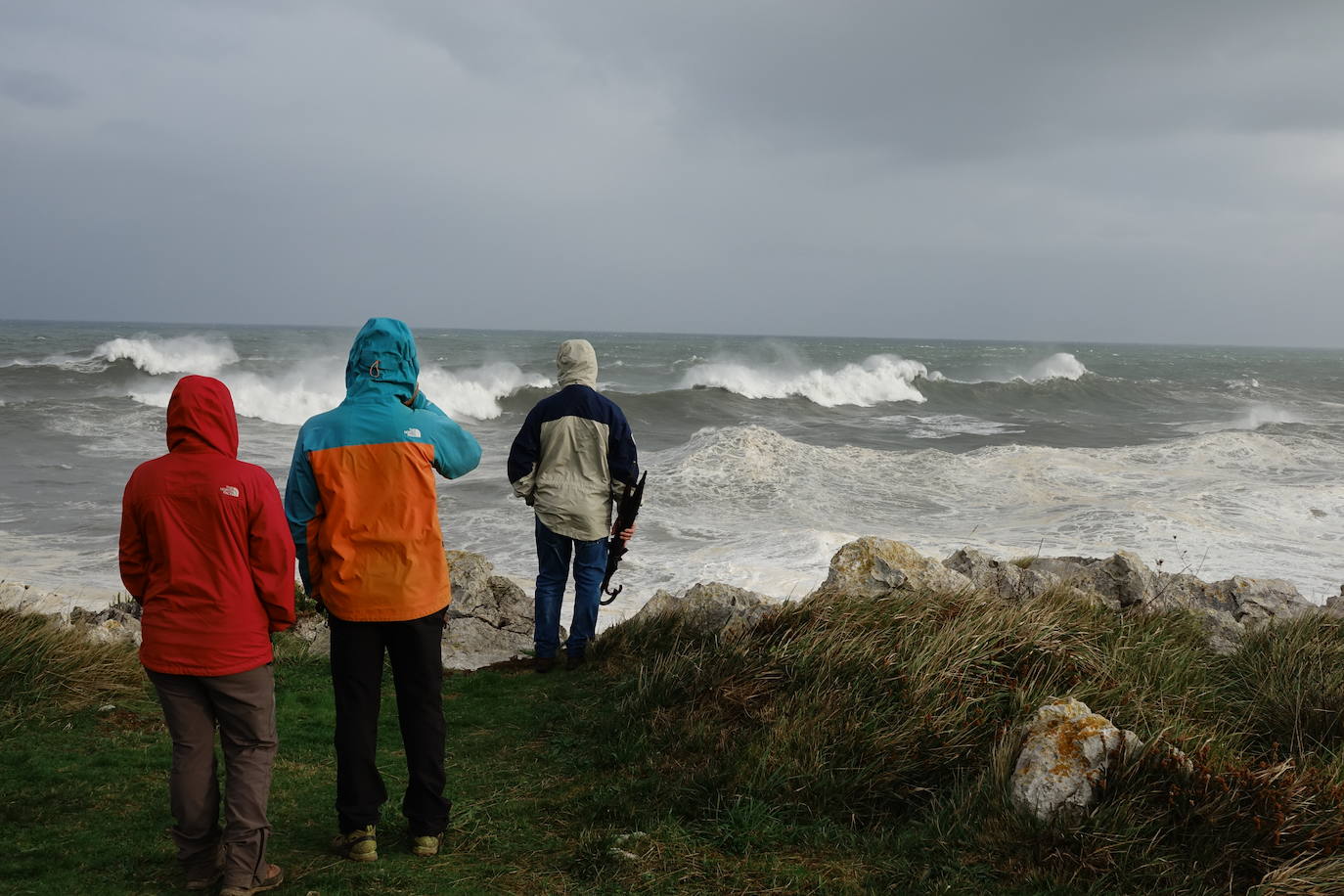 Fotos: Las impresionantes imágenes que deja &#039;Amelie&#039; en la costa de Asturias