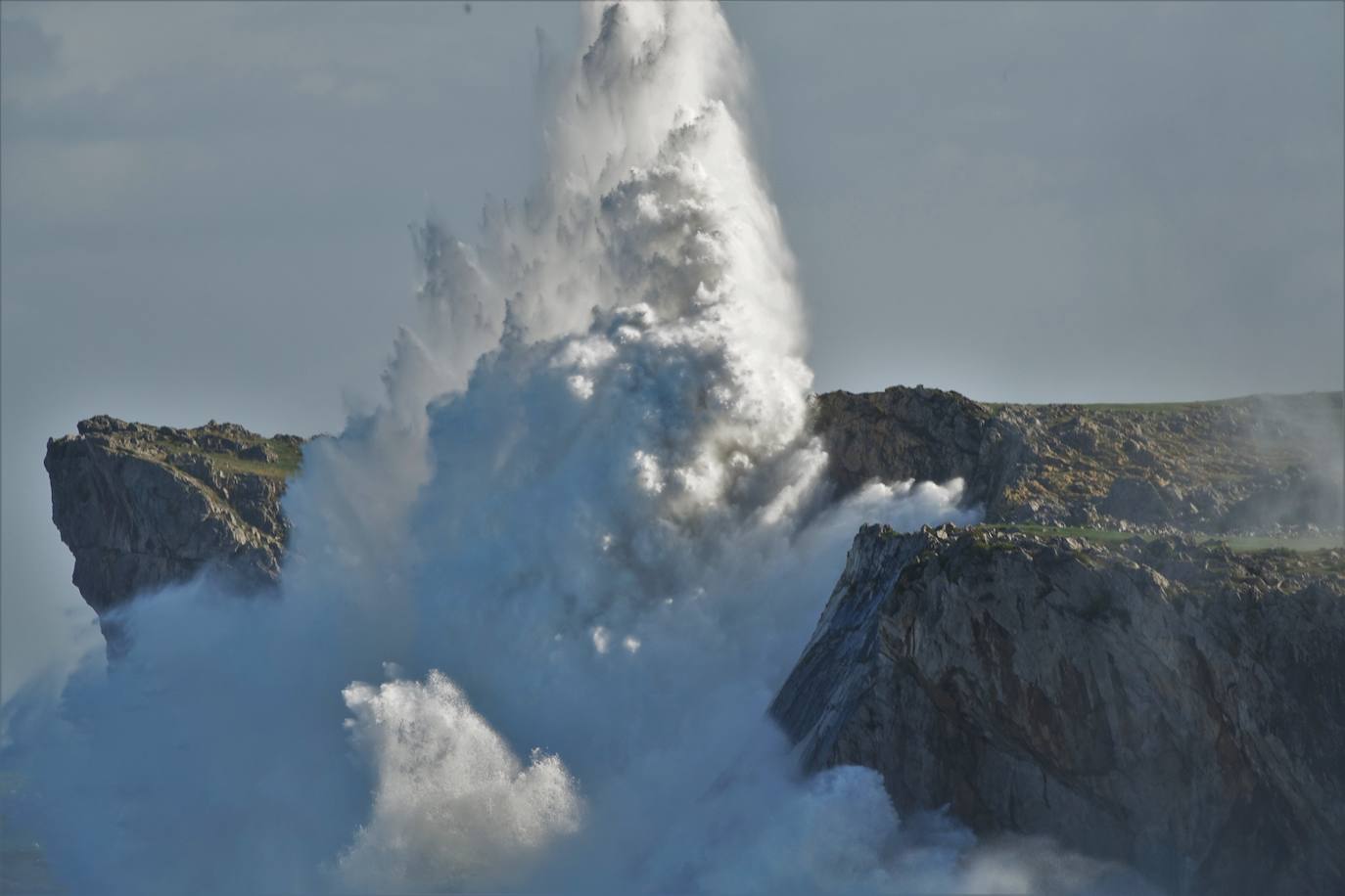 Fotos: Las impresionantes imágenes que deja &#039;Amelie&#039; en la costa de Asturias