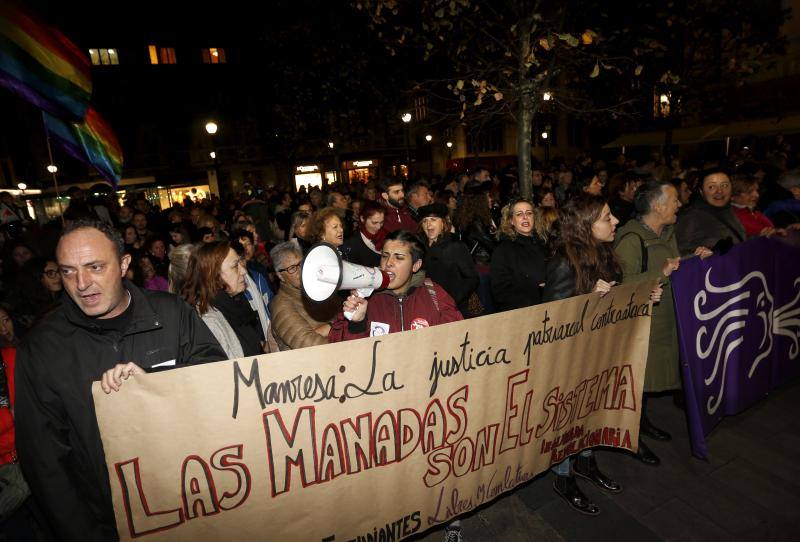 Los colectivos feministas de la región han convocado manifestaciones de repulsa contra la sentencia de la 'manada' de Manresa en varias localidades como Gijón, Oviedo, Mieres, Piedras Blancas,Pola de Laviana o Cangas de Onís. 