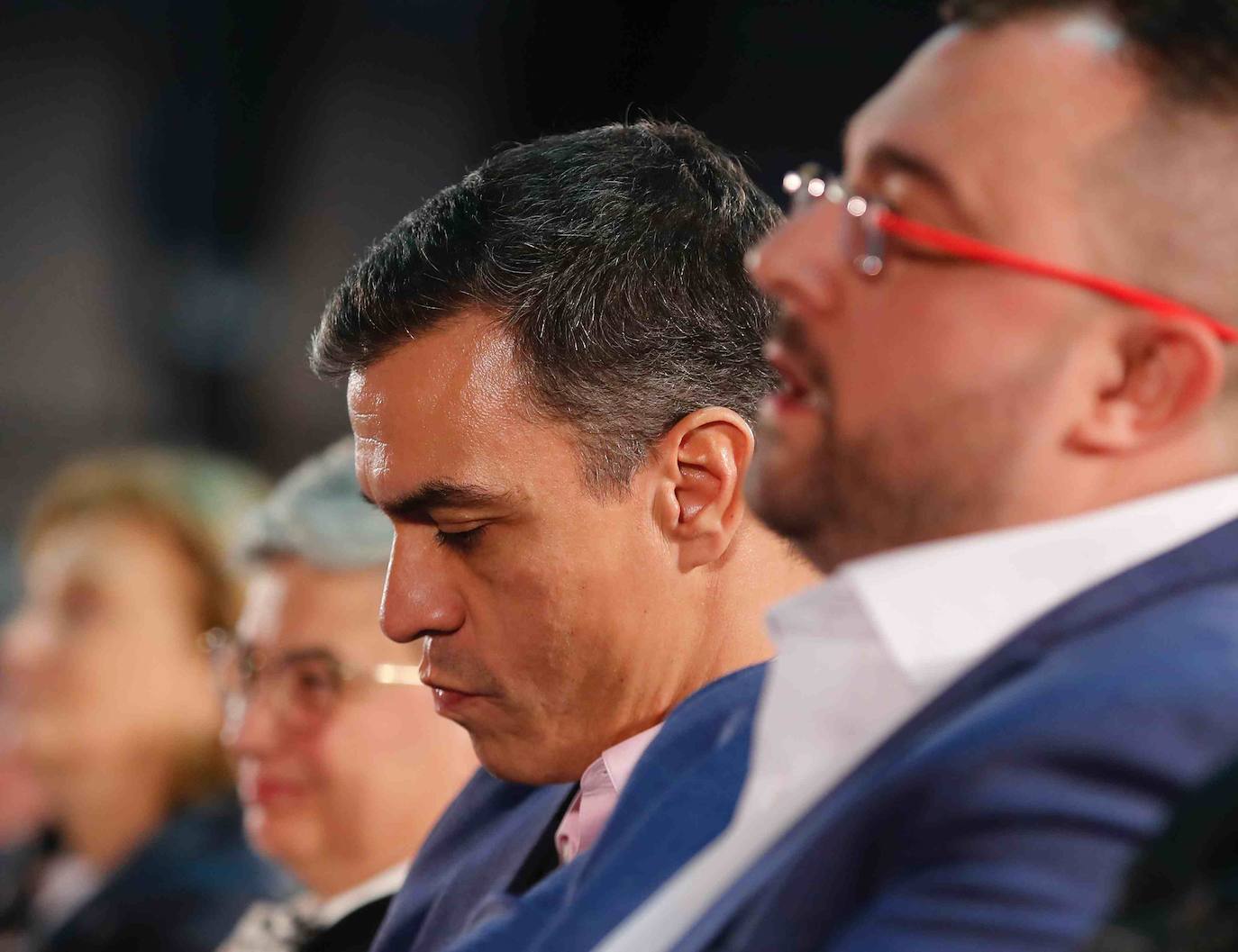El presidente del Gobierno en funciones y candidato del PSOE ha llamado a la movilización para «frenar a la ultraderecha»