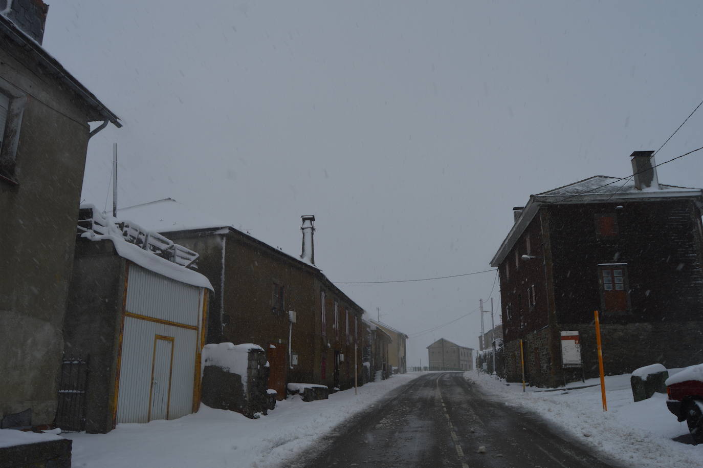 El invierno se adelanta en Asturias