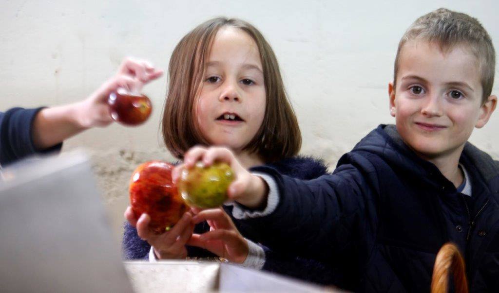 Sidra desde pequeños