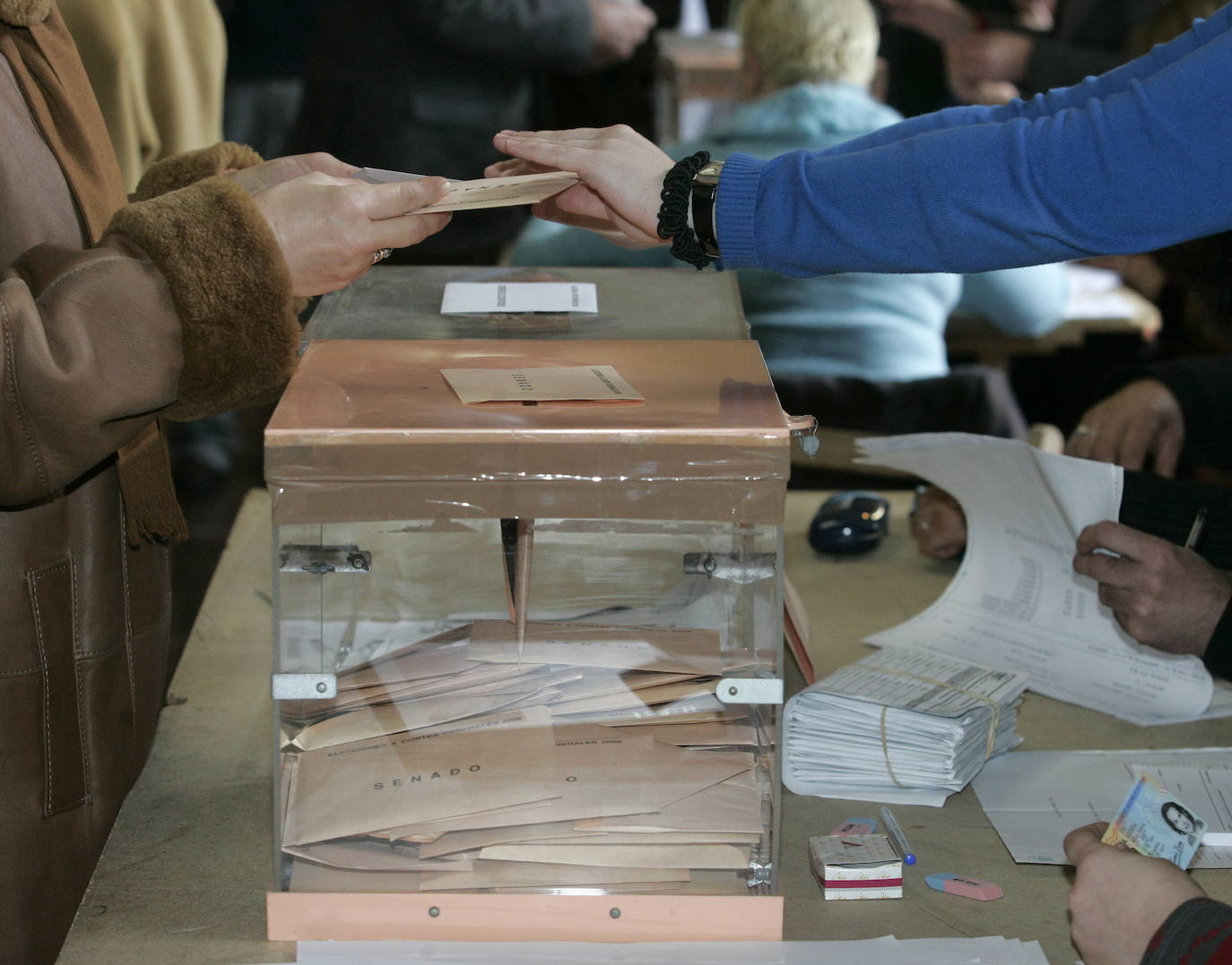 Votación en Asturias