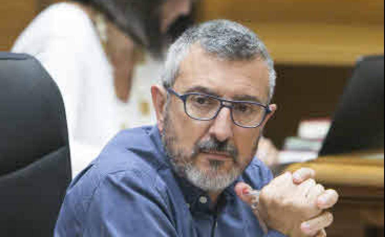 José Carlos Fernández Sarasola, portavoz de Ciudadanos en el Ayuntamiento de Gijón. 