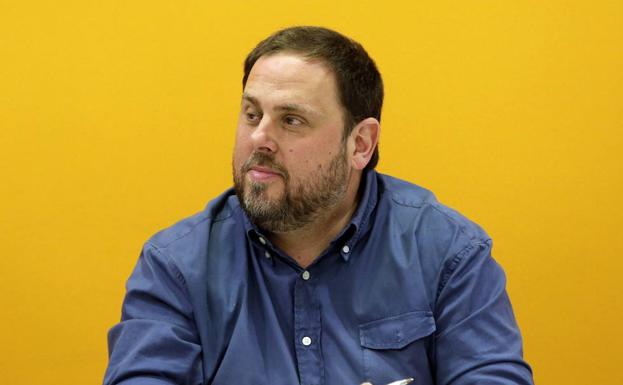 El líder de Esquerra, Oriol Junqueras.