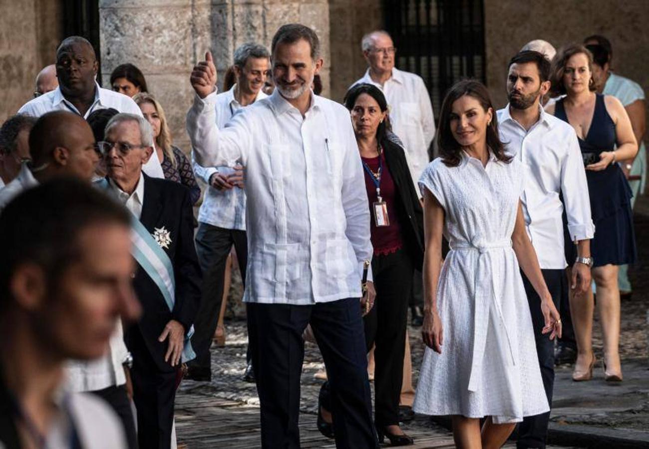 Fotos: La Reina Letizia marca tendencia en Cuba