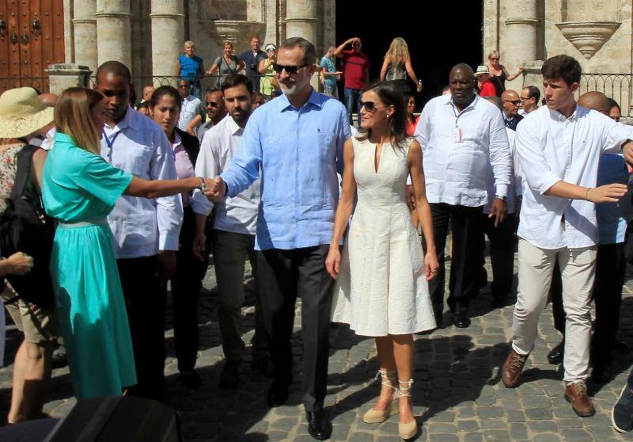 Fotos: La Reina Letizia marca tendencia en Cuba