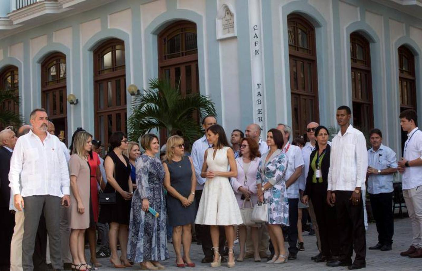 Fotos: La Reina Letizia marca tendencia en Cuba