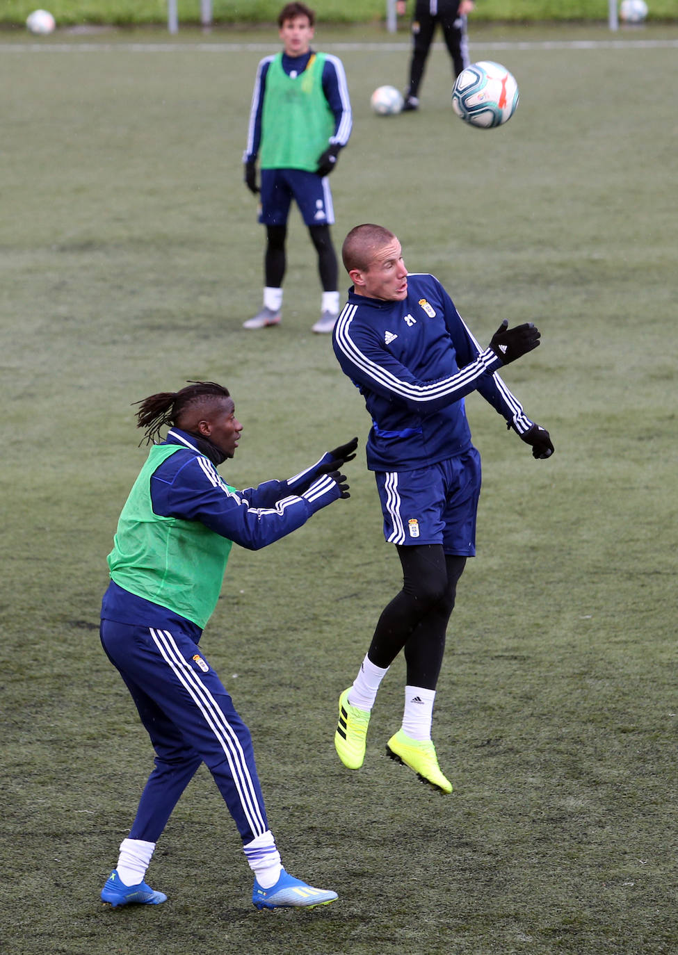 Entrenamiento del Real Oviedo (16/11/2019)