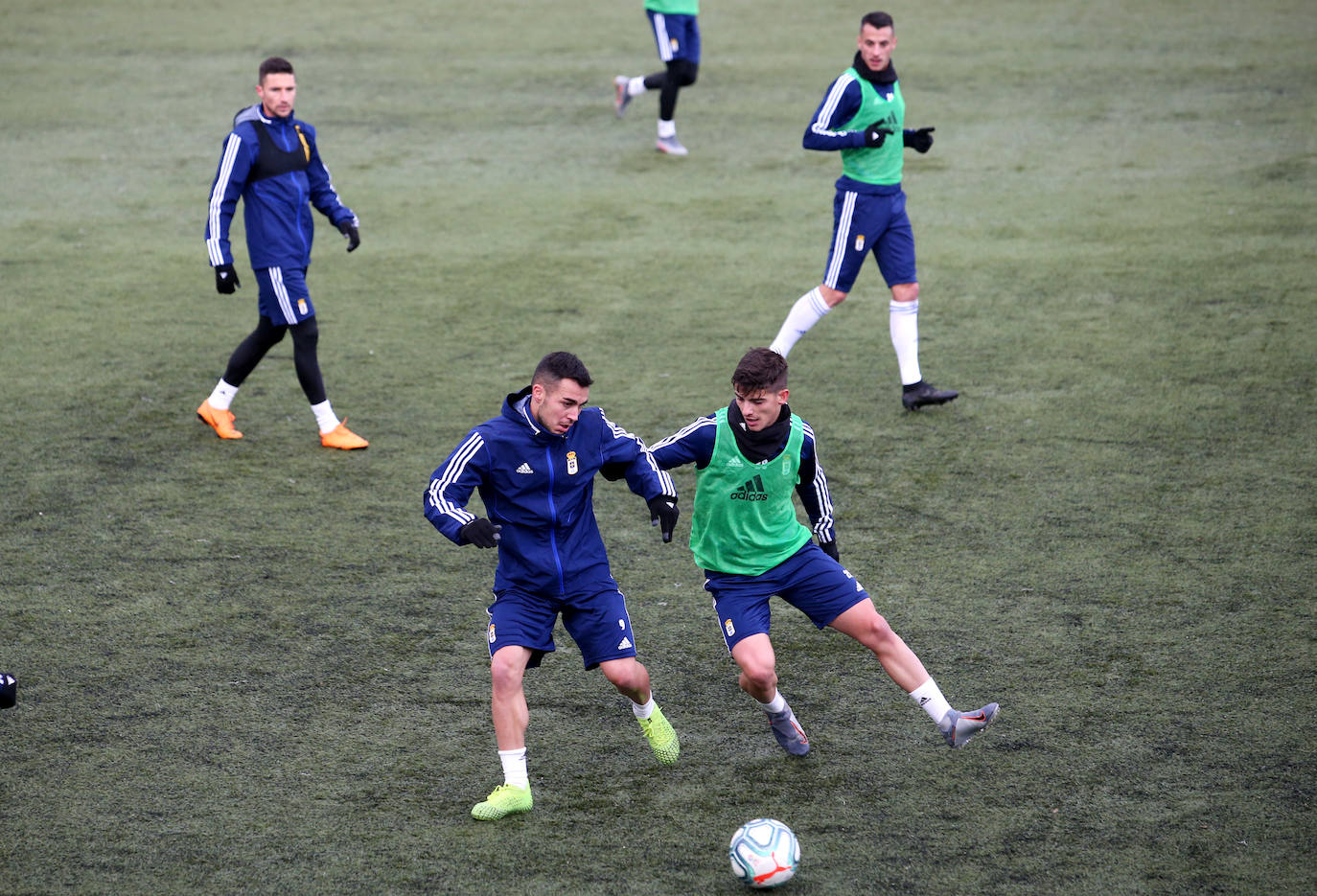 Entrenamiento del Real Oviedo (16/11/2019)