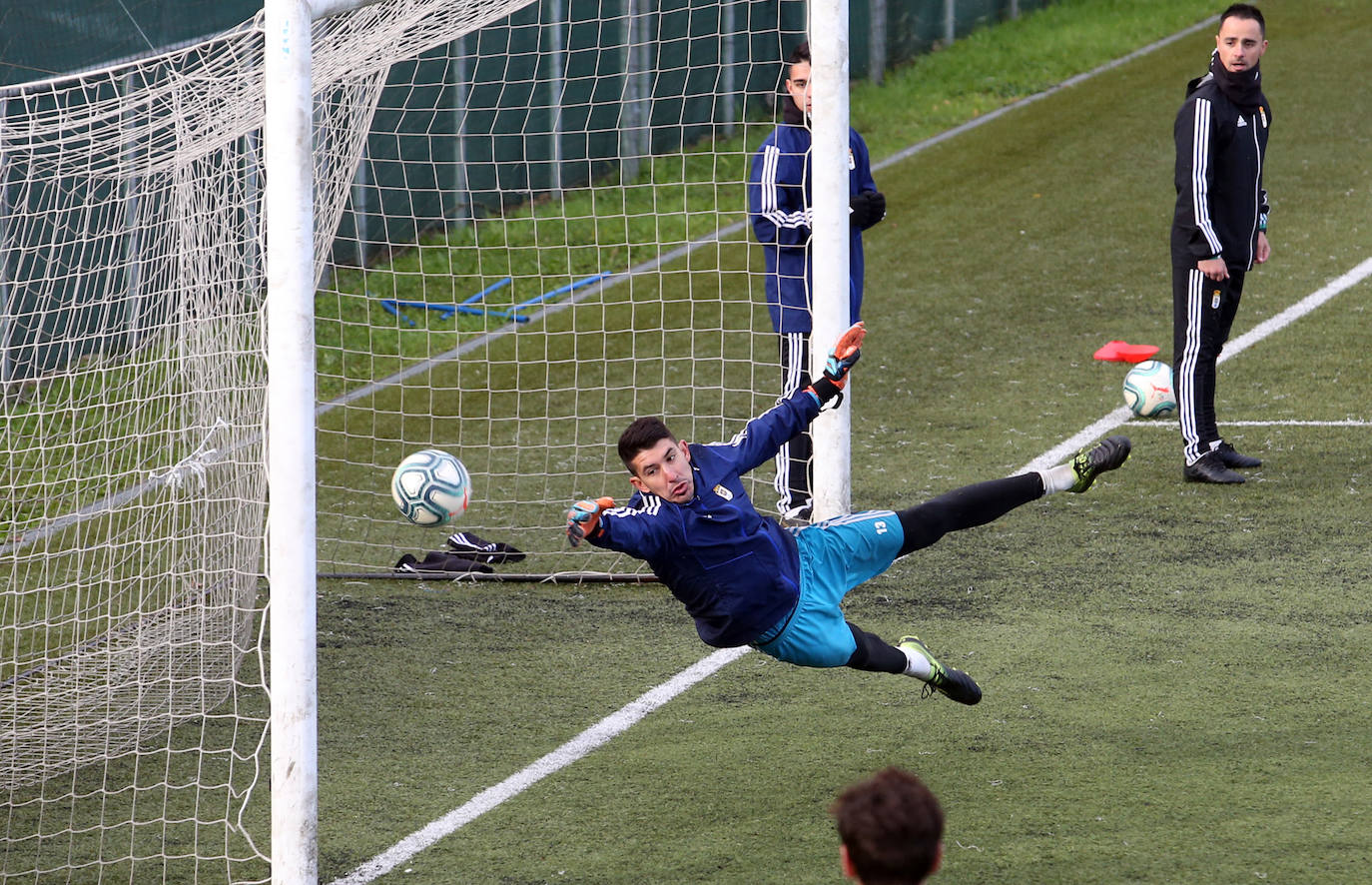 Entrenamiento del Real Oviedo (16/11/2019)