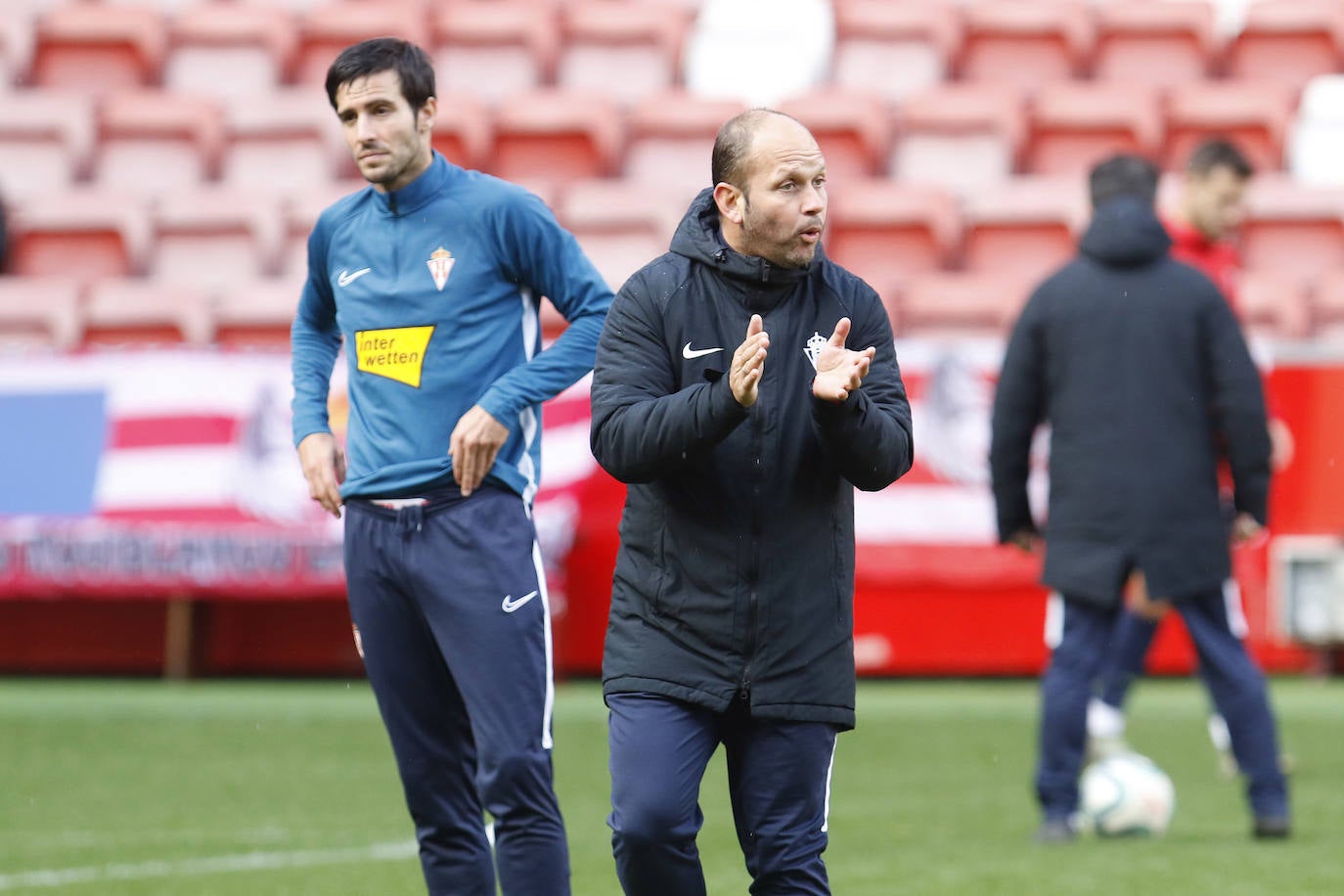 Entrenamiento del Sporting (16/11/2019)