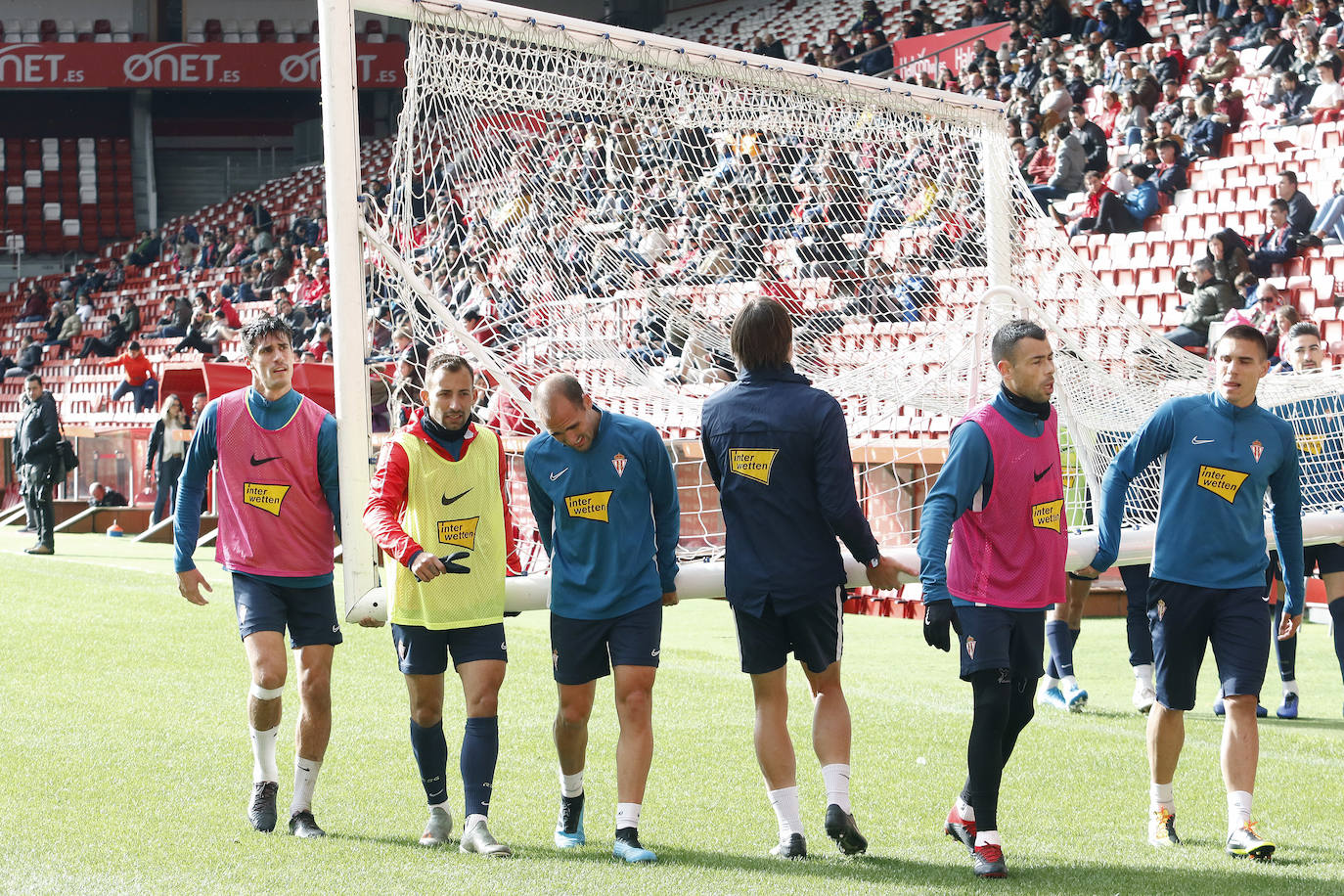 Entrenamiento del Sporting (16/11/2019)