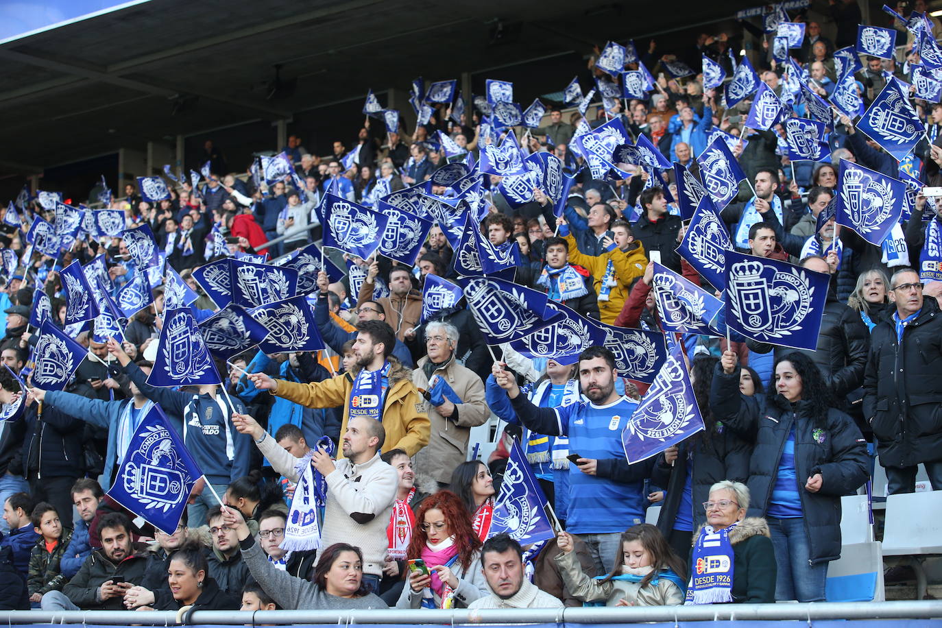 ¿Estuviste en el Real Oviedo - Sporting? ¡Búscate!