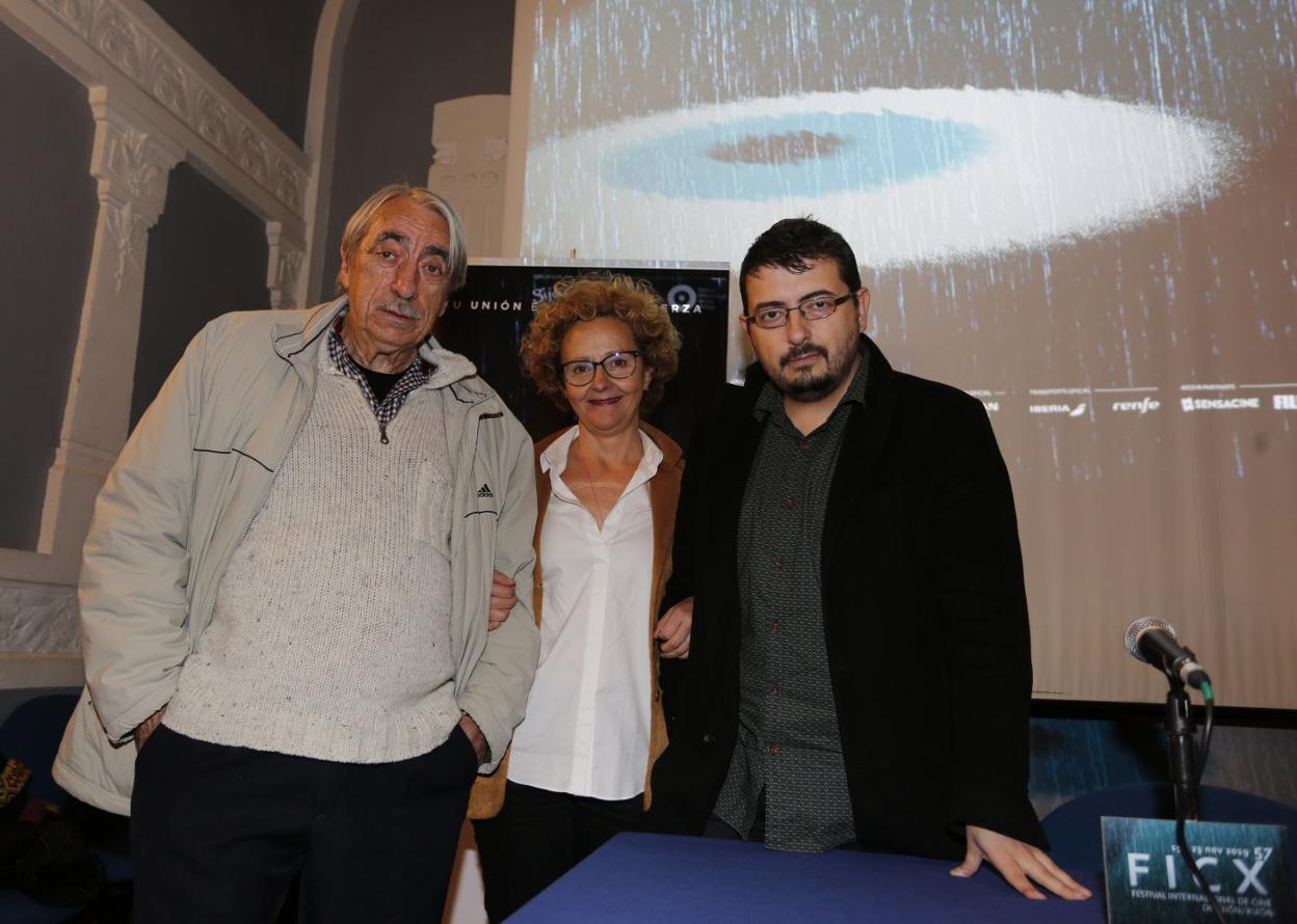 Javier Maqua, Alicia Luna y Alfonso S. Suárez 