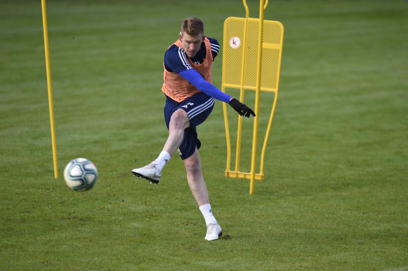 Fotos: Entrenamiento del Real Oviedo (20/11/19)