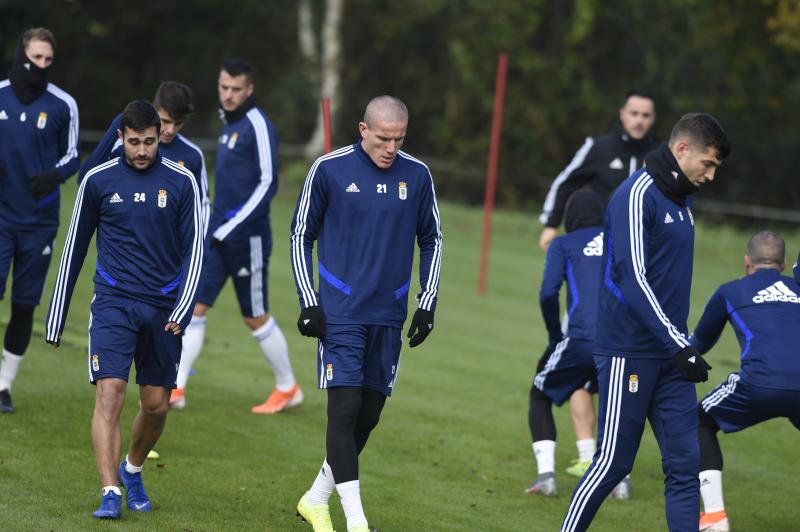 Fotos: Entrenamiento del Real Oviedo (20/11/19)