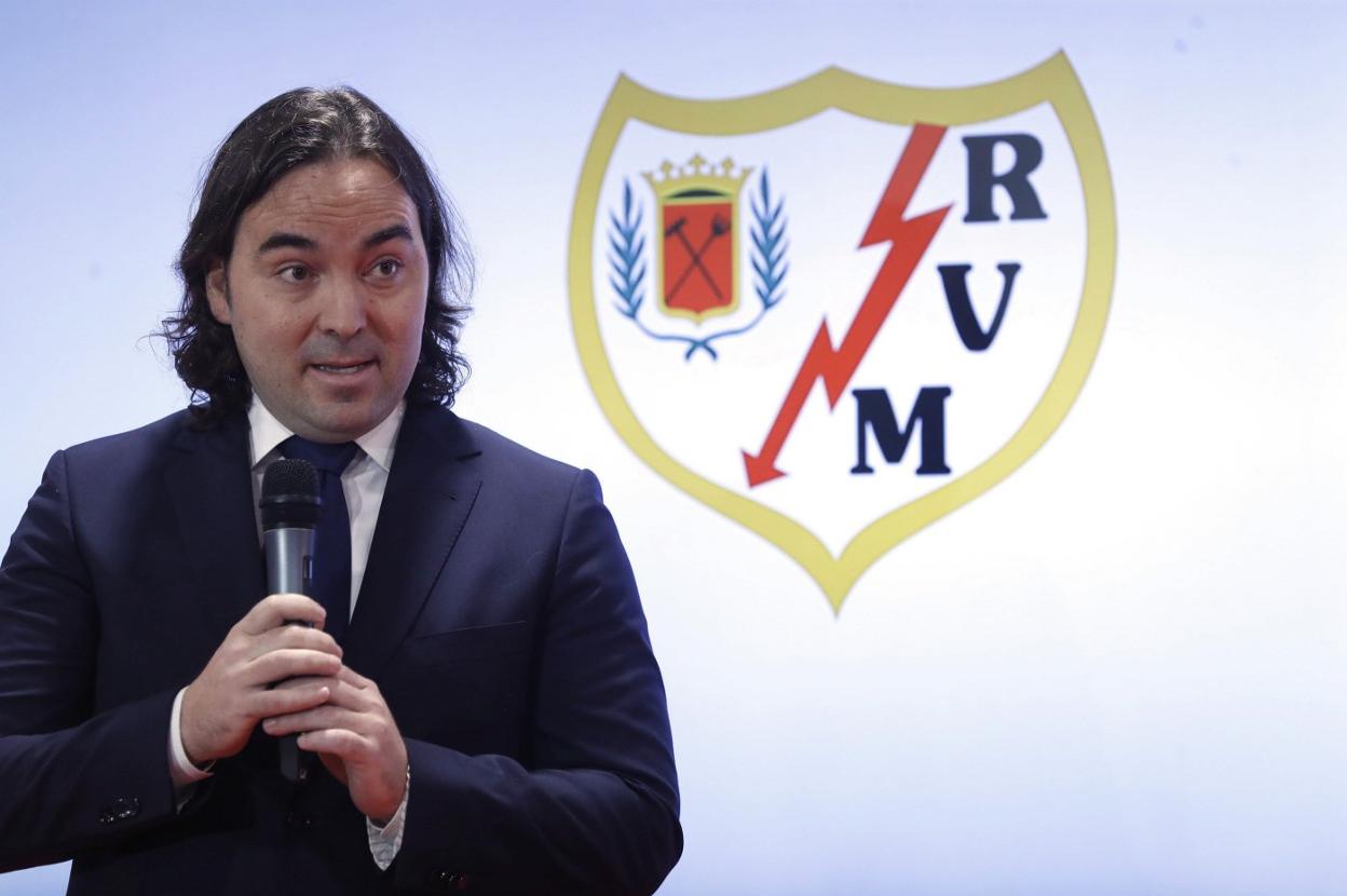 Martín Presa, presidente del Rayo Vallecano. 