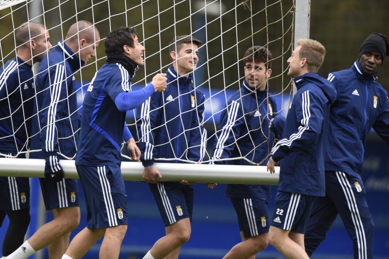 Fotos: Entrenamiento del Real Oviedo (22/11/19)