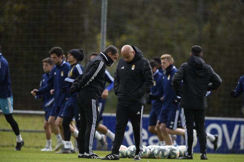 Fotos: Entrenamiento del Real Oviedo (22/11/19)