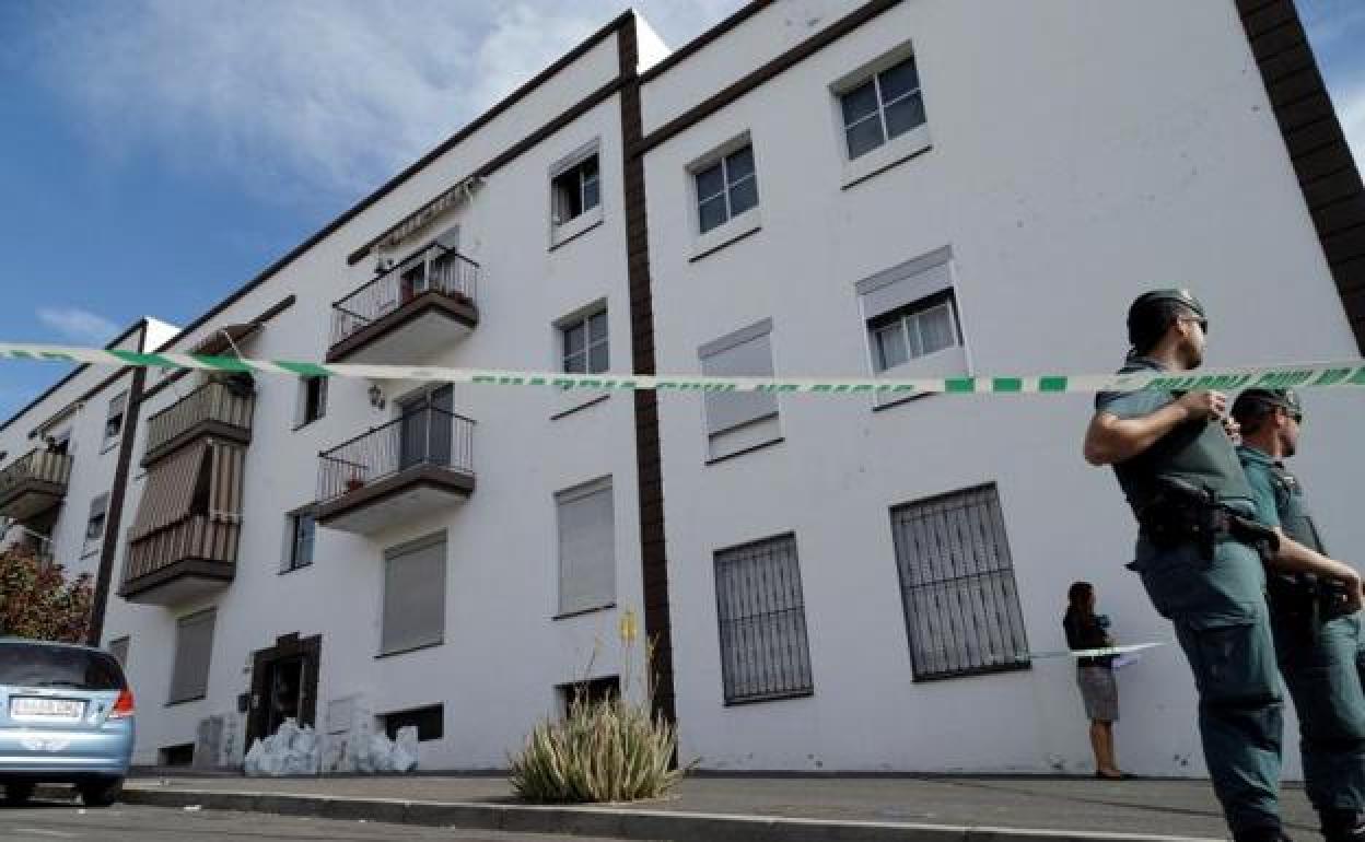 Vivienda de la localidad tinerfeña de San Isidro en la que ha tenido lugar el crimen.