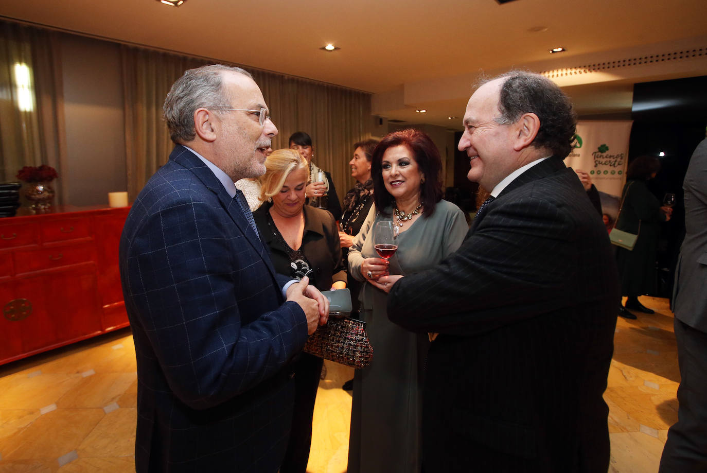 El acto se ha celebrado en el palacio d ella Zoreda. 