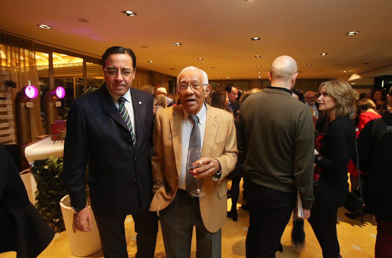 El acto se ha celebrado en el palacio d ella Zoreda. 